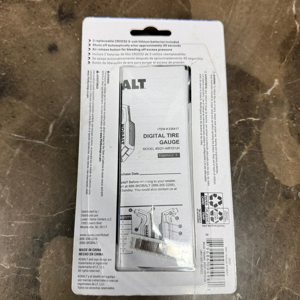 Kobalt digital tire